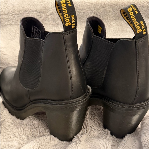 Dr. Martens Black Heeled Chelsea Boots - Picture 9 of 14